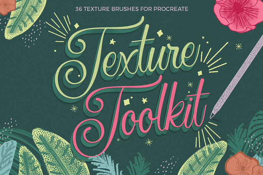 Texture Toolkit for Procreate in Photoshop Brushes - product preview 8