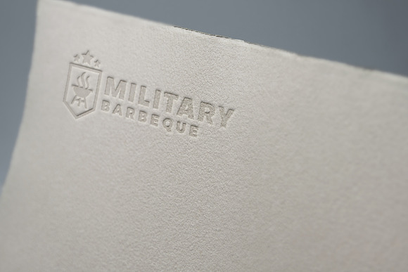 Shield Military Barbeque Logo in Logo Templates - product preview 3