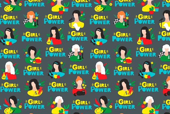 Girl power in Illustrations - product preview 1