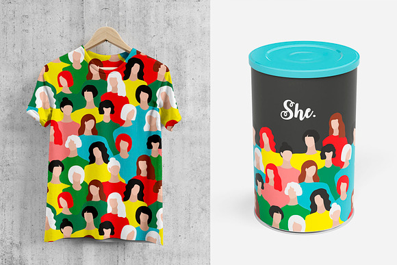 Girl power in Illustrations - product preview 2