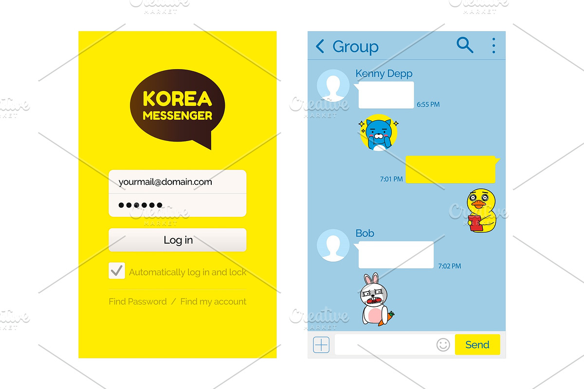 Kakaotalk Messenger Korean in Illustrations - product preview 8