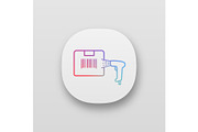 Box label scanning app icon