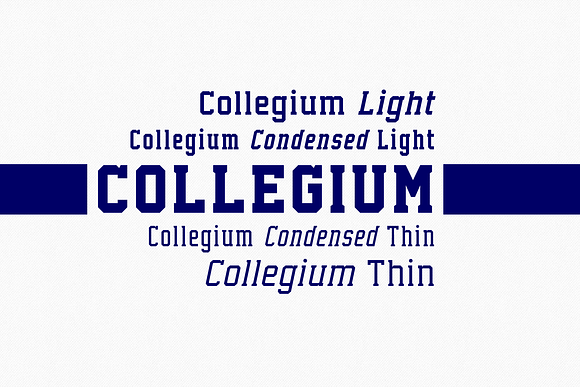 Collegium - 10 fonts in Display Fonts - product preview 2