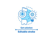 Get solution concept icon