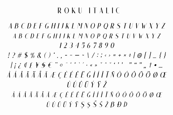 Roku - Modern Sans Serif in Sans-Serif Fonts - product preview 6