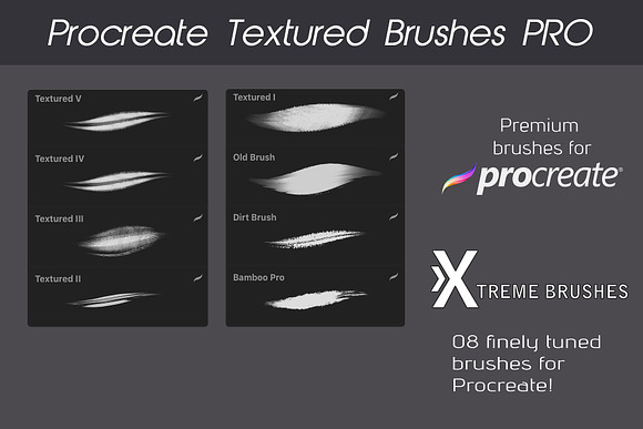 Procreate Texture Brushes BUNDLE! in Photoshop Brushes - product preview 2