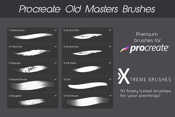 Procreate Texture Brushes BUNDLE! in Photoshop Brushes - product preview 6