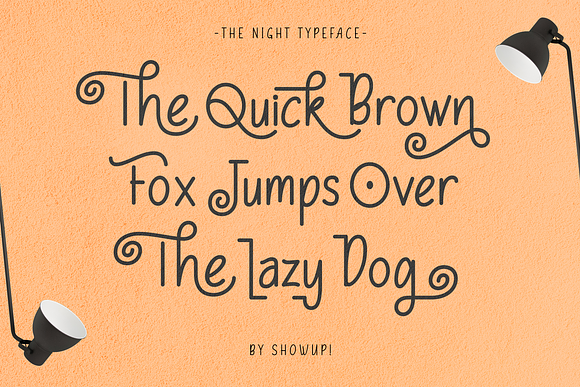 The Night Typeface in Display Fonts - product preview 1