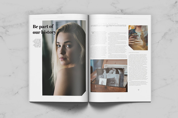 Lifestyle Universal Magazine in Magazine Templates - product preview 6