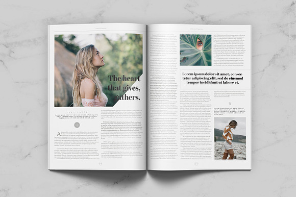 Lifestyle Universal Magazine in Magazine Templates - product preview 9
