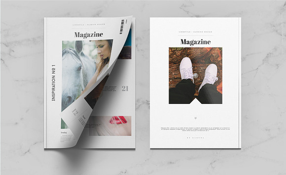 Lifestyle Universal Magazine in Magazine Templates - product preview 12