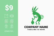 Kokopelli Cannabis Logo