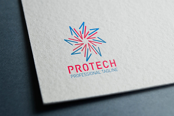 Protech Logo in Logo Templates - product preview 4
