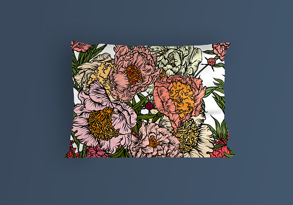 A set of peonies. in Illustrations - product preview 13