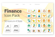 200 Finance Icon Pack
