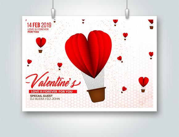 Valentine's Day Special Flyer Bundle in Wedding Templates - product preview 2