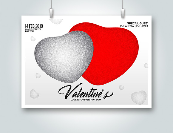 Valentine's Day Special Flyer Bundle in Wedding Templates - product preview 4