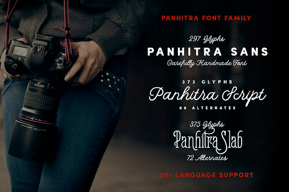 Panhitra Font Family in Display Fonts - product preview 1