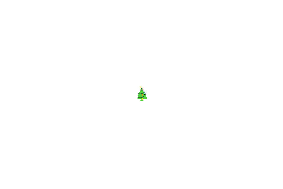 Animation Vintage Christmas Tree 