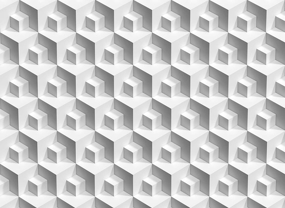 Abstract digital 3D cubical patterns in Web Elements - product preview 7