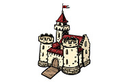 medieval castle, fairy kingdom