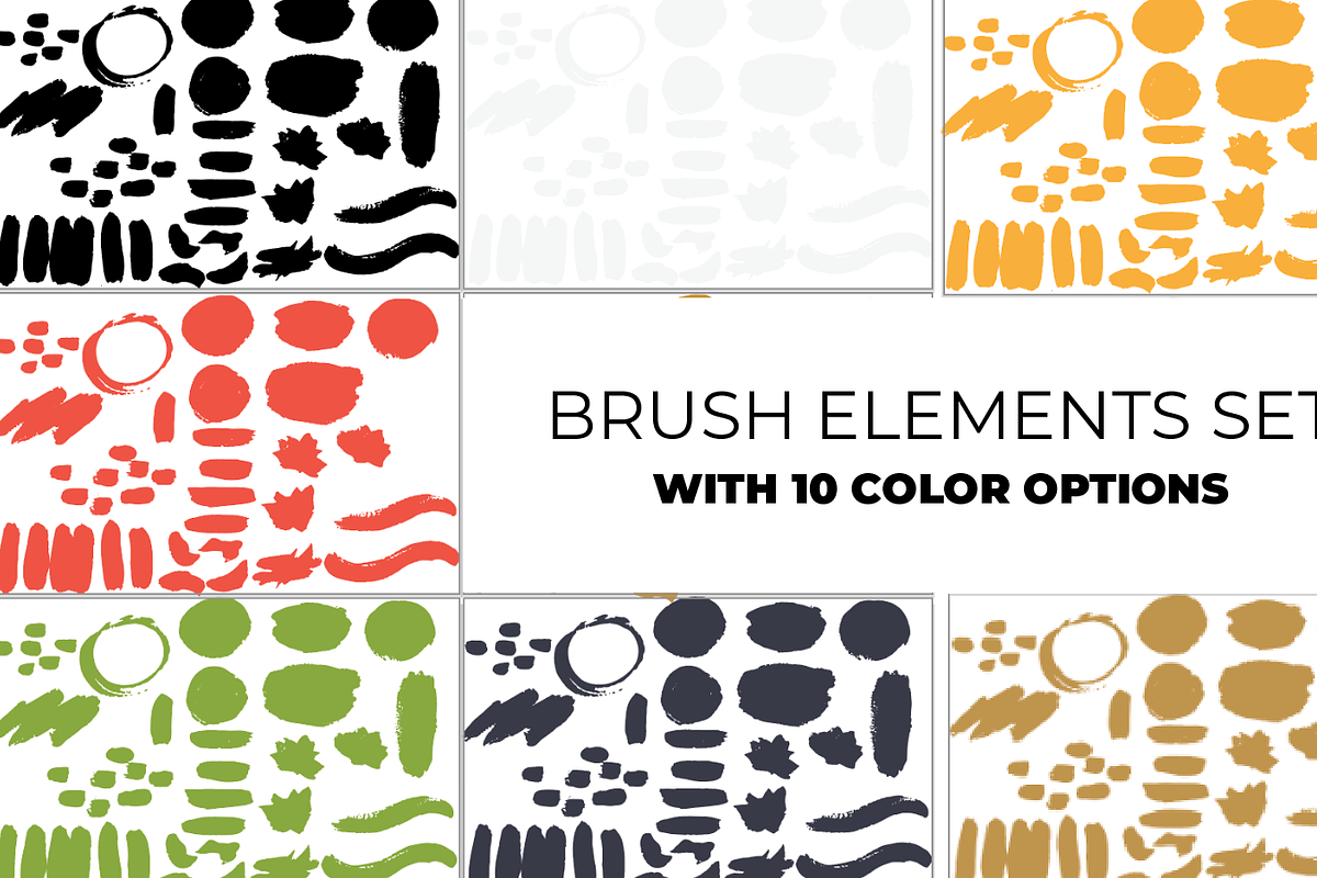 Brush Element Collection in Graphics - product preview 8