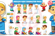 Moslem Kids Character Pack
