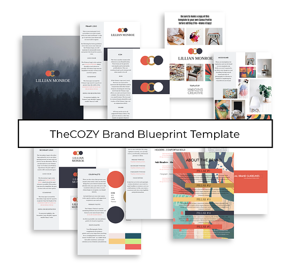 Brand Blueprint Template - COZY in Templates - product preview 3