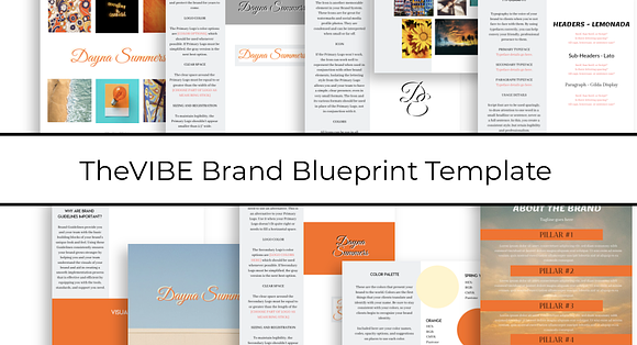Brand Blueprint Template - VIBE in Templates - product preview 4