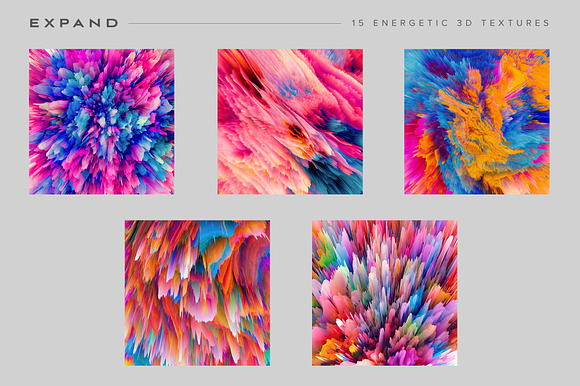 Expand: Energetic 3D Textures in Textures - product preview 2