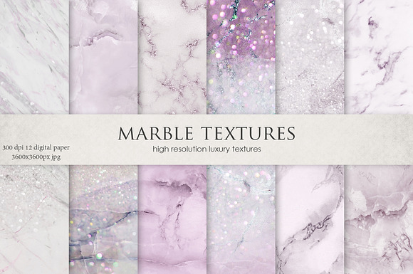 Gold Foil and Marble BUNDLE in Textures - product preview 1