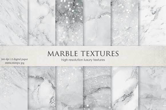 Gold Foil and Marble BUNDLE in Textures - product preview 13