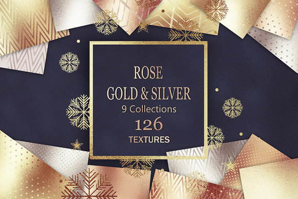 Gold Foil and Marble BUNDLE in Textures - product preview 42