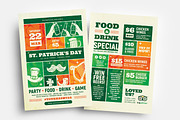 St Patrick's Day Event Flyers