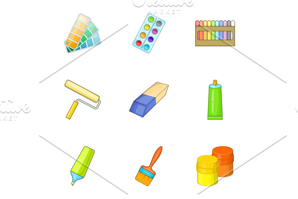 Art instruments for painting icons