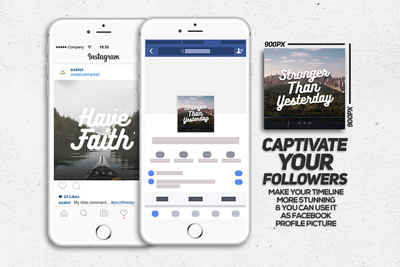 VIDEOQUOTES Bundle in Instagram Templates - product preview 2