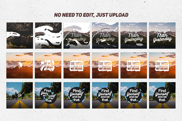 VIDEOQUOTES Bundle in Instagram Templates - product preview 9