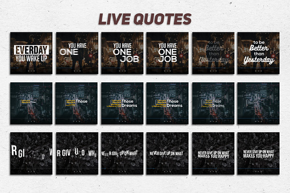 VIDEOQUOTES Bundle in Instagram Templates - product preview 12