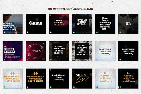 VIDEOQUOTES Bundle in Instagram Templates - product preview 19