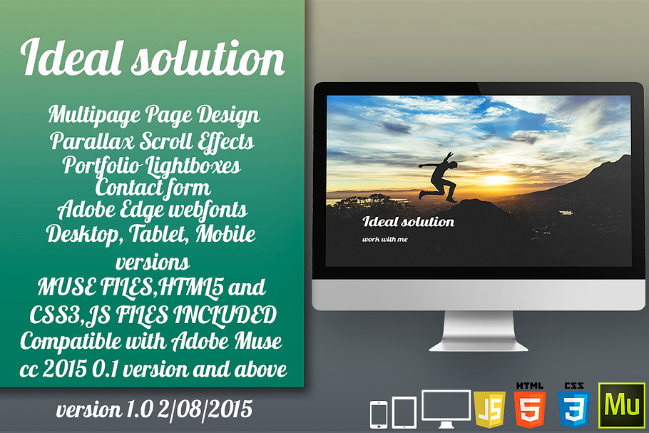 Ideal Solution - HTML/Muse Template