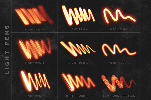 Lights Procreate Brushes in Photoshop Brushes - product preview 5