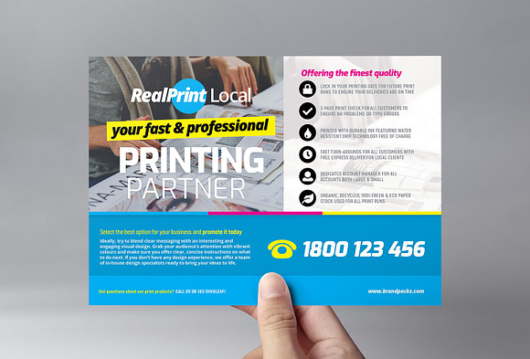 Print Shop Templates Pack in Flyer Templates - product preview 2