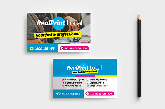 Print Shop Templates Pack in Flyer Templates - product preview 4