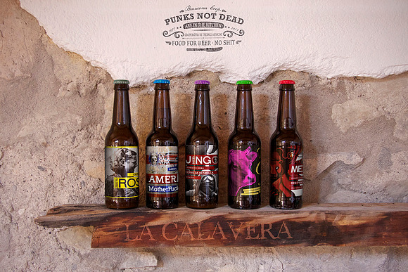 Cave Wall | Beer Mockup in Product Mockups - product preview 2