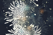 chrysanthemum mix seamless | JPEG