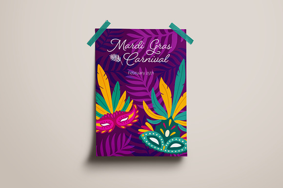 Mardi Gras bundle in Illustrations - product preview 7