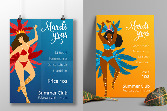Mardi Gras bundle in Illustrations - product preview 8