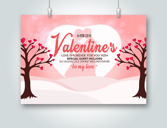 Valentine's Day Special Flyer Bundle in Wedding Templates - product preview 1
