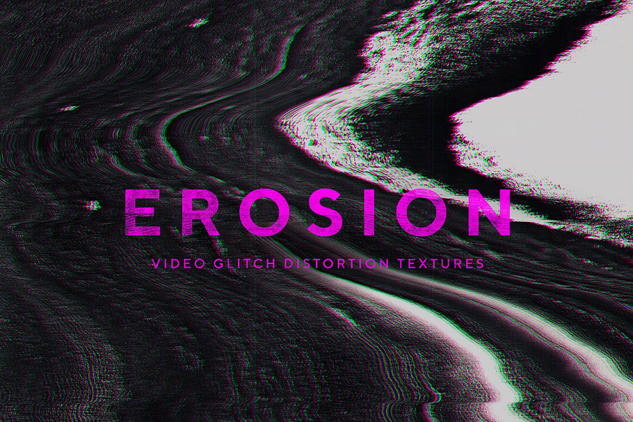Erosion Glitch Distortion Texures in Textures - product preview 8