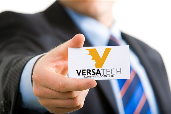 Versatech / V Letter Logo in Logo Templates - product preview 2